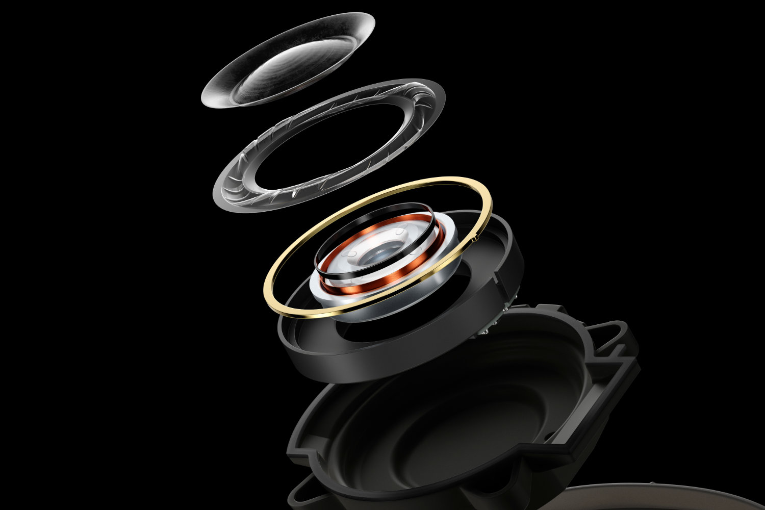 40-мм излучатель Magnetic Fluid в Technics EAH-A1000