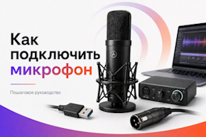 Подключение микрофона к компьютеру: пошаговое руководство для Windows и Mac
