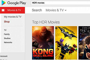 В Google Play появились фильмы в HDR