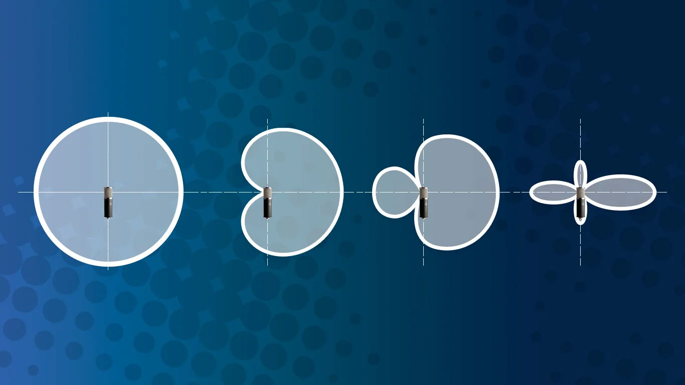 Диаграмма направленности микрофона: что это такое и какой она бывает