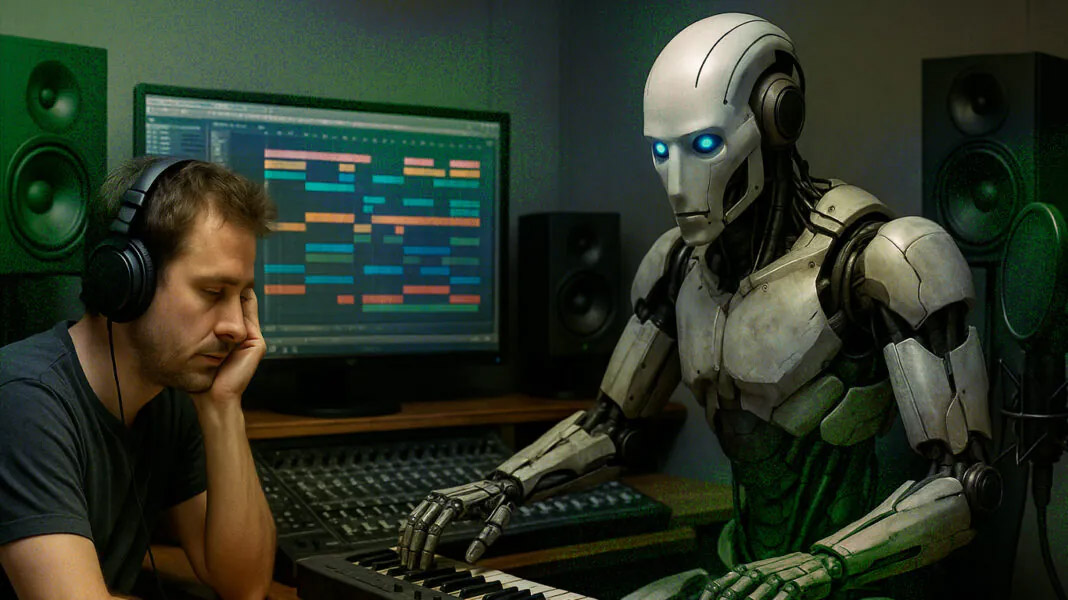 Почему делать музыку вместе с ИИ опасно — юридически и творчески