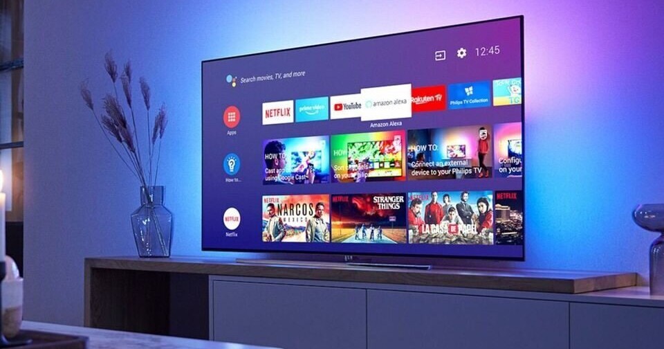 Телевизор с ОС Android TV 12