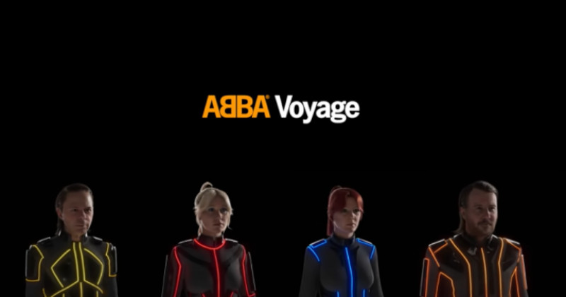 Фото коллектива ABBA для концертного тура 2022 года