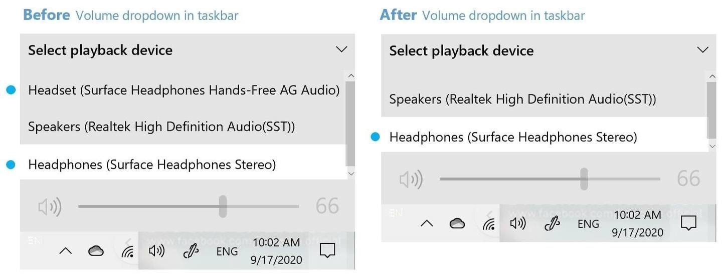 Разница в настройках Windows 10 Bluetooth-кодека AAC и при его наличии