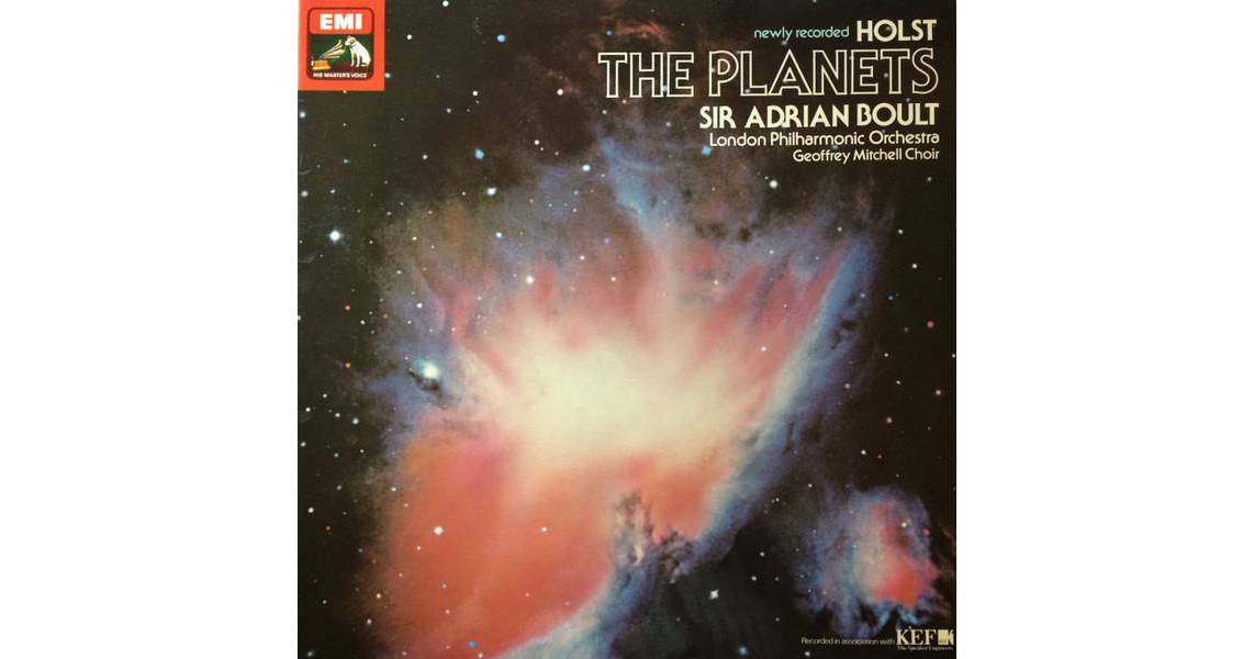 Виниловая пластинка SIR ADRIAN BOULT - HOLST: THE PLANETS (180 GR)