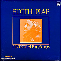 Винтажная виниловая пластинка L'INTEGRALE 1936-1938 (VOLUME 1) (EDITH PIAF) (MONO)