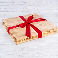Подарочная упаковка из дерева для виниловых пластинок "ВИНТАЖ. ПРЕМИУМ" (от 1 до 3 шт.)