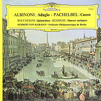 Винтажная виниловая пластинка ALBINONI - ADAGIO; PACHELBEL - CANON; BOCCHERINI - QUINTETTINO; RESPIGHI - DANSES ANTIQUES