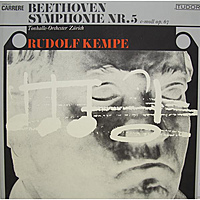 Винтажная виниловая пластинка BEETHOVEN - SYMPHONIE № 5 (RUDOLF KEMPE)
