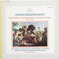 Виниловая пластинка ВИНТАЖ - BACH - JAGD-KANTATE BWV 208