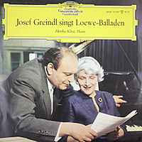 Виниловая пластинка ВИНТАЖ - РАЗНОЕ - JOSEF GREINDL SINGT LOEWE-BALLADEN (HERTHA KLUST)