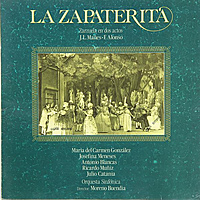 Виниловая пластинка ВИНТАЖ - РАЗНОЕ - LA ZAPATERITA (ZARZUELA EN DOS ACTOS) (J. L. MANES, F. ALONSO)