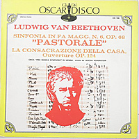 Виниловая пластинка ВИНТАЖ - BEETHOVEN - SINFONIA IN FA MAGG № 6 "PASTORALE", LA CONSACRAZIONE DELLA CASA (ORCH. "PRO MUSICA SYMPHONY" DI VIENNA)