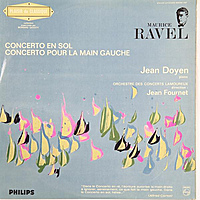 Виниловая пластинка ВИНТАЖ - RAVEL - CONCERTO EN SOL, CONCERTO POUR LA MAIN GAUCHE (JEAN DOYEN)