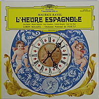 Винтажная виниловая пластинка MAURICE RAVEL: L HEURE ESPAGNOLE