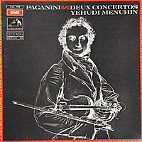 Винтажная виниловая пластинка PAGANINI - DEUX CONCERTOS (YEHUDI MENUHIN)
