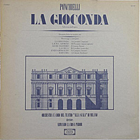 Виниловая пластинка ВИНТАЖ - РАЗНОЕ - PONCHIELLI: LA GIOCONDA (SELEZIONE DALL' OPERA)