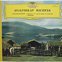 Винтажная виниловая пластинка RACHMANINOV - CONCERTO № 2 POUR PIANO ET ORCHESTRE, 6 PRELUDES (SVJATOSLAV RICHTER)