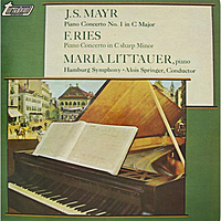 Винтажная виниловая пластинка J.S. MAYR - PIANO CONCERTO № 1 IN C MAJOR, F. RIES - PIANO CONCERTO IN C SHARP MINOR (MARIA LITTAUER)