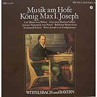Винтажная виниловая пластинка WEBER, VELLUTI, BUCHWIESER...- MUSIK AM HOFE KONIG MAX 1. JOSEPH (KARIN HAUTERMANN, ISOLDE MITTERNACHT, CLAUDE-FRANCE JOURNES)