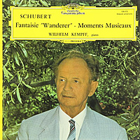 Винтажная виниловая пластинка SCHUBERT - FANTAISIE "WANDERER" - MOMENTS MUSICAUX (WILHELM KEMPFF)