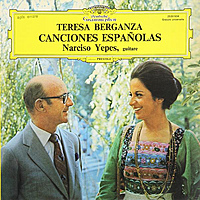 Винтажная виниловая пластинка CANCIONES ESPANOLAS (TERESA BERGANZA, NARCISO YEPES)