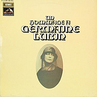 Винтажная виниловая пластинка UN HOMMAGE GERMAINE LUBIN: LOHENGRIN, TANNHAUSER, TRISTAN ET ISOLDE (MONO)