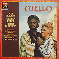 Винтажная виниловая пластинка VERDI: OTELLO (EXTRAITS)