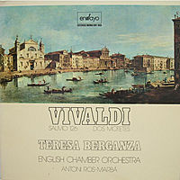 Винтажная виниловая пластинка VIVALDI - SALMO 126, DOS MOTETES (TERESA BERGANZA)