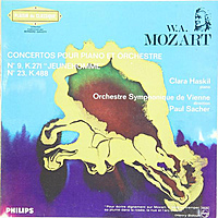 Виниловая пластинка ВИНТАЖ - MOZART - CONCERTOS POUR PIANO ET ORCHESTRE № 9 K. 271 "JEUNEHOMME", № 23 K. 488 (CLARA HASKIL)