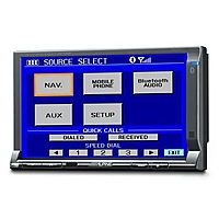 Автомобильный LCD монитор Alpine TME-M740BT