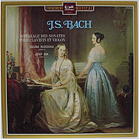 Винтажная виниловая пластинка BACH - INTEGRALE DES SONATES POUR CLAVECIN ET VIOLON (ZUZANA RUZICKOVA, JOSEF SUK)