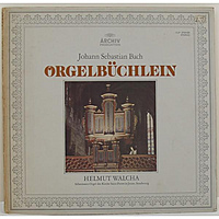 Винтажная виниловая пластинка BACH - ORGELBUCHLEIN (HELMUT WALCHA)