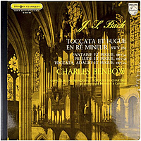 Винтажная виниловая пластинка BACH - TOCCATA ET FUGUE EN RE MINEUR BWV 565, FANTAISIE ET FUGUE BWV 542, PRELUDE ET FUGUE BWV 548, TOCCATA, ADAGIO ET FUGUE BWV 564 (CHARLES BENBOW)