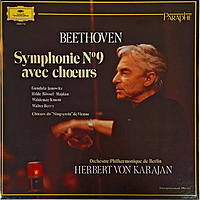 Винтажная виниловая пластинка BEETHOVEN - SYMPHONIE № 9 AVEC CHOEURS (HERBERT VON KARAJAN)