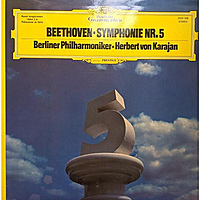 Винтажная виниловая пластинка BEETHOVEN – SYMPHONIE NR. 5 (BERLINER PHILHARMONIKER, HERBERT VON KARAJAN)