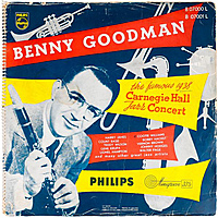 Винтажная виниловая пластинка BENNY GOODMAN - THE FAMOUS 1938 CARNEGIE HALL JAZZ CONCERT
