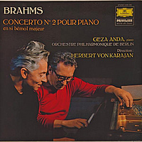 Винтажная виниловая пластинка BRAHMS - CONCERTO № 2 POUR PIANO ET ORCHESTRE (G. ANDA)