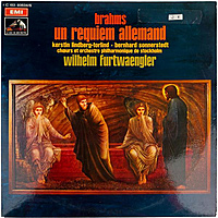 Винтажная виниловая пластинка BRAHMS - UN REQUIEM ALLEMAND (WILHELM FURTWANGLER)