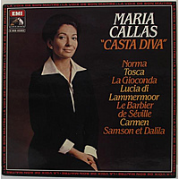 Винтажная виниловая пластинка CASTA DIVA (MARIA CALLAS)