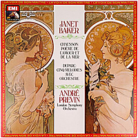 Винтажная виниловая пластинка CHAUSSON - POEME DE L' AMOUR ET DE LA MER; DUPARC - CINQ MELODIES AVEC ORCHESTRE (JANET BAKER)