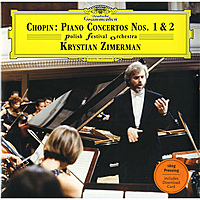 Виниловая пластинка KRYSTIAN ZIMERMAN - CHOPIN: PIANO CONCERTOS NOS. 1&2 (180 GR, 2 LP)