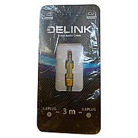 Кабель miniJack-miniJack Delink 3.5plug-3.5plug