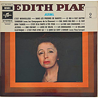 Винтажная виниловая пластинка EDITH PIAF - JEZEBEL (VOL. 2)