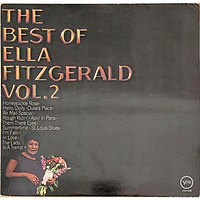 Винтажная виниловая пластинка ELLA FITZGERALD - THE BEST OF ELLA FITZGERALD (VOL. 2)