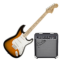 Гитарный комплект Fender Squier Affinity Series Strat & 10G