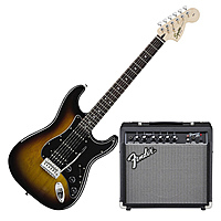 Гитарный комплект Fender Squier Affinity Strat HSS & Frontman 15G AMP
