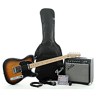 Гитарный комплект Fender Squier Affinity Tele & Frontman 15G
