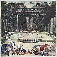 Винтажная виниловая пластинка BREVAL, FRANCOEUR - CONCERTS DE SINFONIES EN FRANCE AU XVIIIeme SIECLE (GERARD CARTIGNY)
