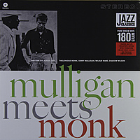 Виниловая пластинка GERRY MULLIGAN & THELONIOUS MONK - MULLIGAN MEETS MONK (180 GR)